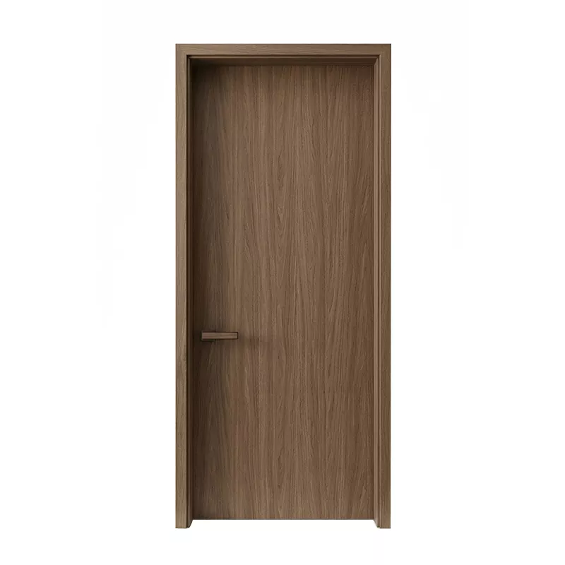 Portes en bois recouvertes d'aluminium