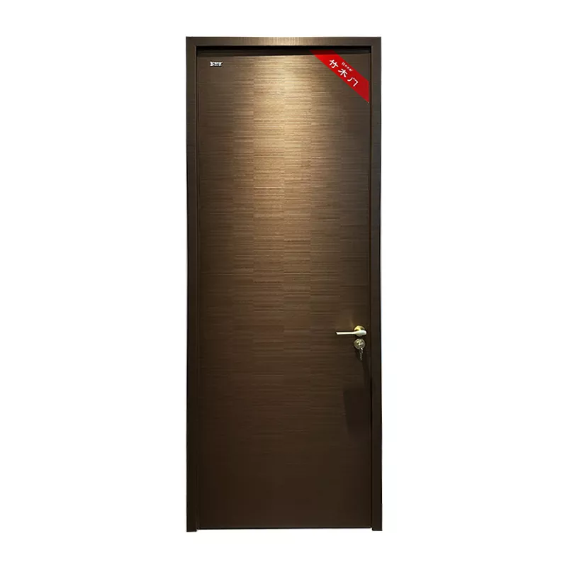 Portes en bois de bambou