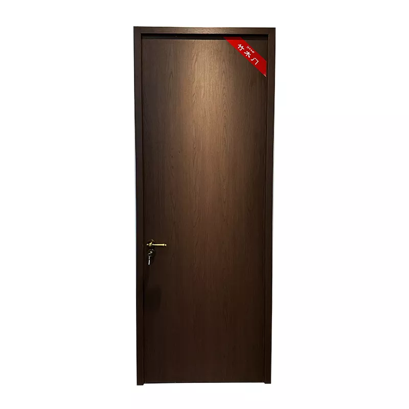 Portes en bois de bambou