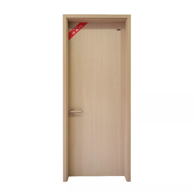 Portes en bois de bambou