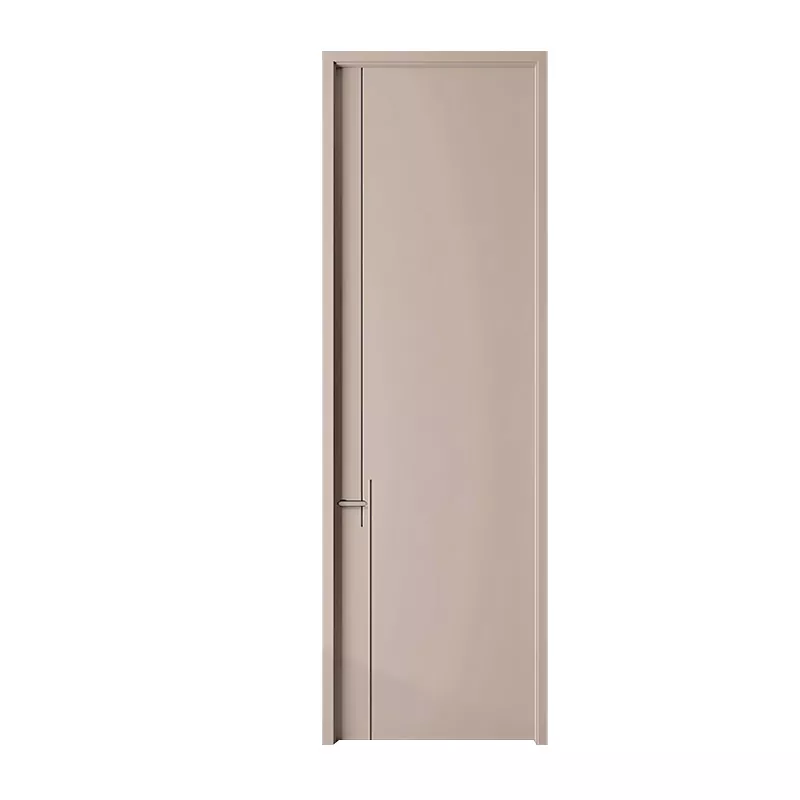 Porte composite en bois massif multicouche